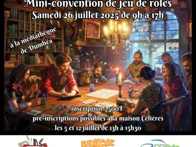 Mini convention de jeu de rôles