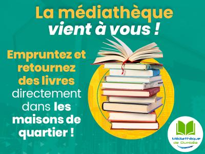 Prêt de livres dans les maisons de quartier