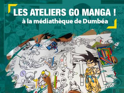 Les ateliers Go Manga !