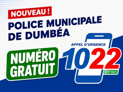 10 22 : numéro d'appel gratuit d'urgence de la police municipale