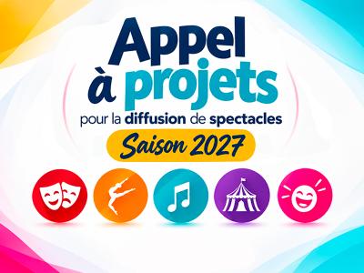 Appel à projets pour la diffusion de spectacles