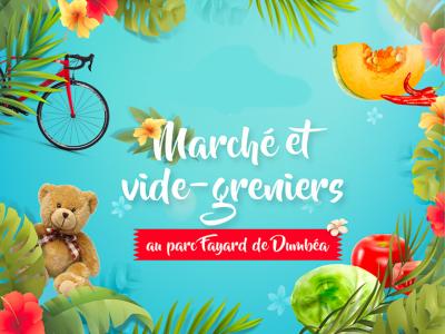 Marché et vide-greniers du parc Fayard